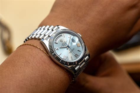 rolex day-date platinum retail price